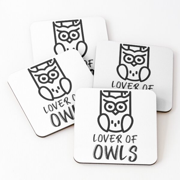 Item preview, Lover of owls Cute academic owl designed and sold by javes93.