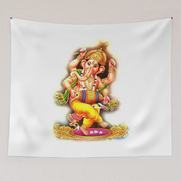 Item preview, lord Ganesha dancing poster | Lord Ganesha  designed and sold by KARTICK DUTTA.