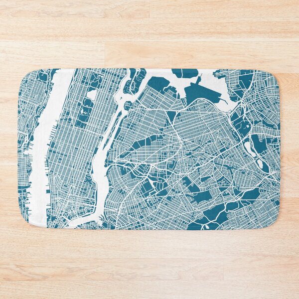 Item preview, New York City Map designed and sold by CartoCreative.