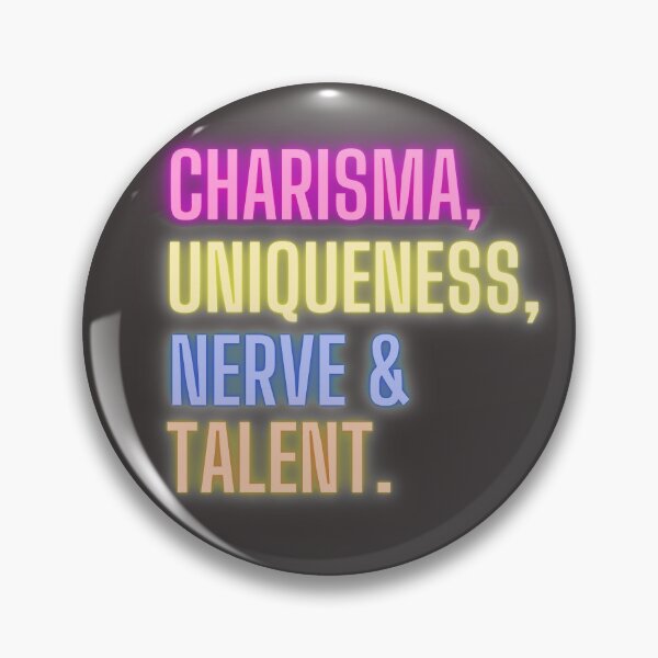 Item preview, Charisma, Uniqueness, Nerve & Talent designed and sold by UN-labelledGirl.