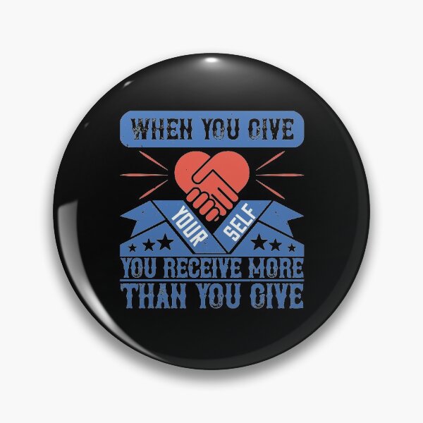 Item preview, When You Give Yourself,  You Receive More Than You Give designed and sold by GoodVibeDesign.