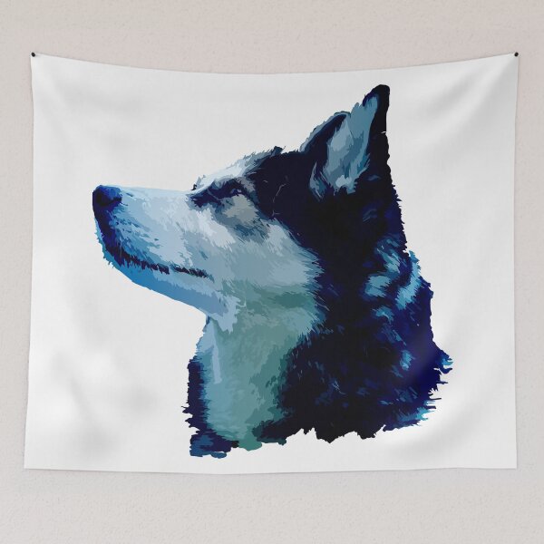 Item preview, Husky | Blue designed and sold by Jeffrey Gonzalez.