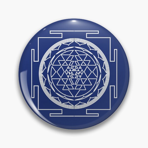 Item preview, Sri Yantra Meditation Mandala Chakra Yoga Tantra white designed and sold by h44k0n.