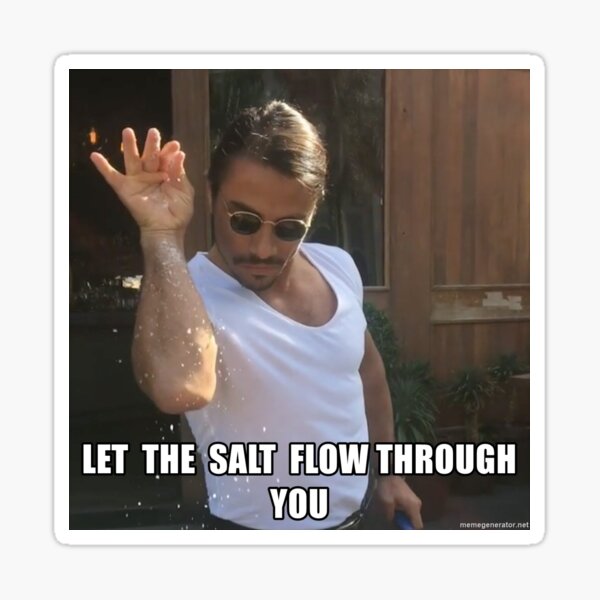 meme Salt Bae Sticker