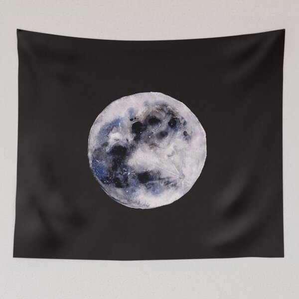 Item preview, Watercolor Moon art designed and sold by Harpley Design Studio.