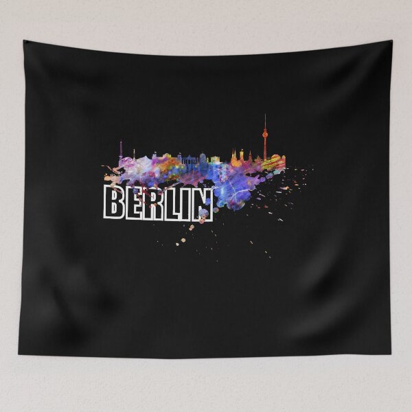 Item preview, Berlin Skyline Germany Capital Panorama designed and sold by DerNerd.