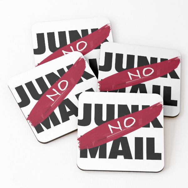 Item preview, NO Junk Mail - Paint Splash designed and sold by gomichild.