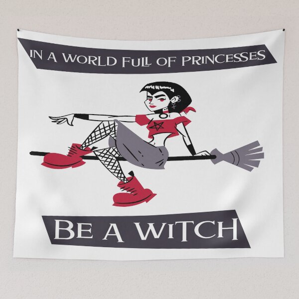 Item preview, In a world full of princesses be a witch designed and sold by Apoorv Choudhary.