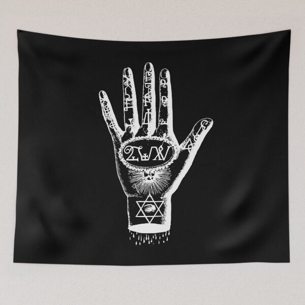 Item preview, Occult Hand Medieval Alchemy Grimoire Sorcery  designed and sold by h44k0n.