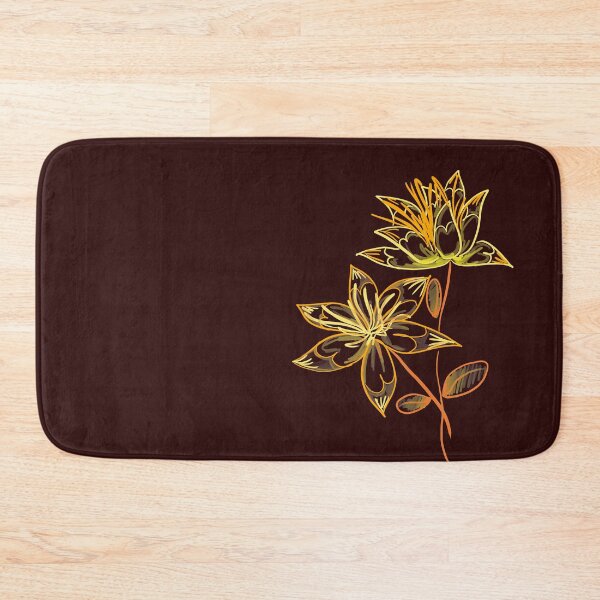 Item preview, Yellow simple flower pattern designed and sold by Chino20.