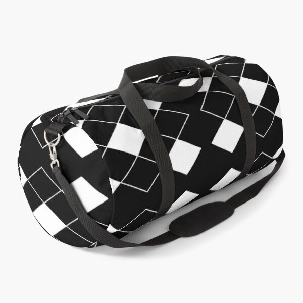 Item preview, Floor OF White Black Squares Pattern designed and sold by basitcv.