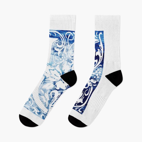 Item preview, The Letter U Blue Ocean Waves  designed and sold by yacine12353.