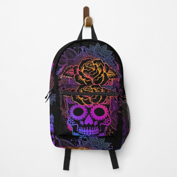 Item preview, Woman skull with pink flowers and leaves designed and sold by Astralia.