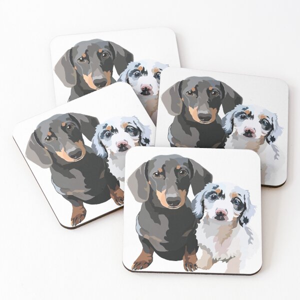 Item preview, Frankie and Gordo designed and sold by Kat's Dogs.