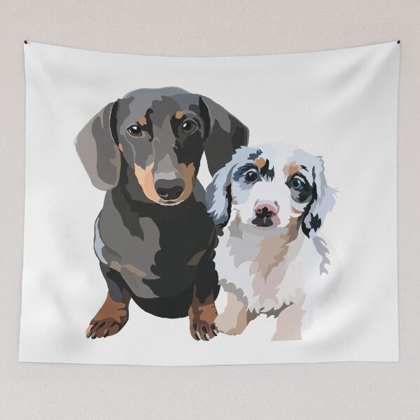 Item preview, Frankie and Gordo designed and sold by Kat's Dogs.