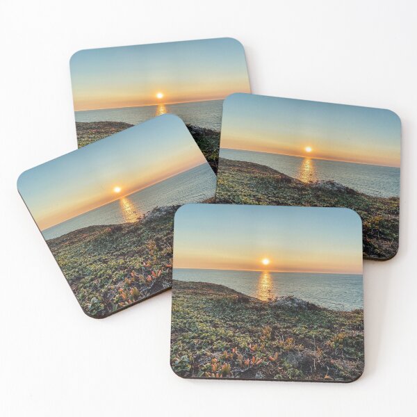 Item preview, Sunset over the Pacific Ocean just south of Mendocino designed and sold by Trevor and Photos.
