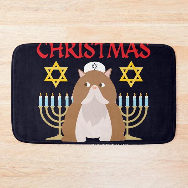 Item preview, Meowy Christmas Just Kitten Around Happy Hanukkah designed and sold by mmos.