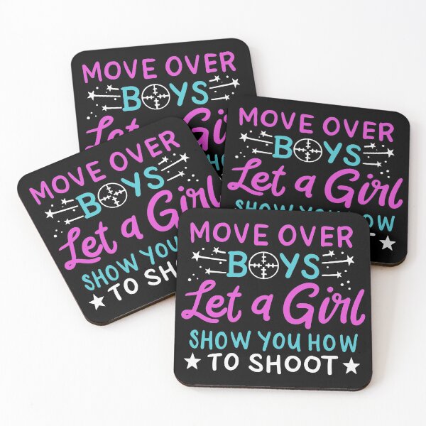 Item preview, Move Over Boys Let A Girl Show You How to Shoot | Gun Owner designed and sold by Dancing Dolphin Crafts.