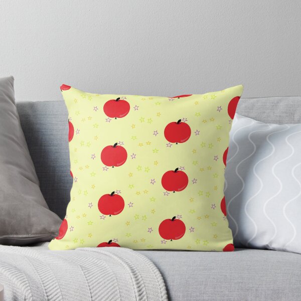 Item preview, stars red apple yellow background designed and sold by miaterinka.