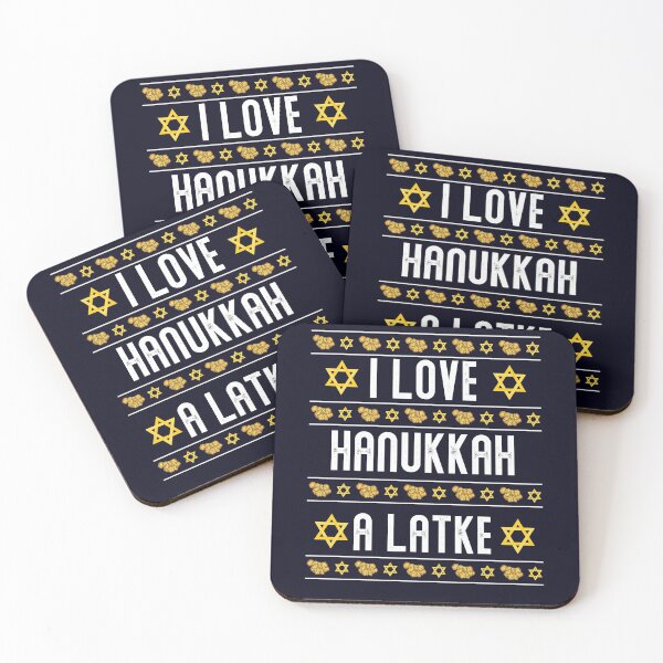 Item preview, I Love Hanukkah a Latke designed and sold by mmos.