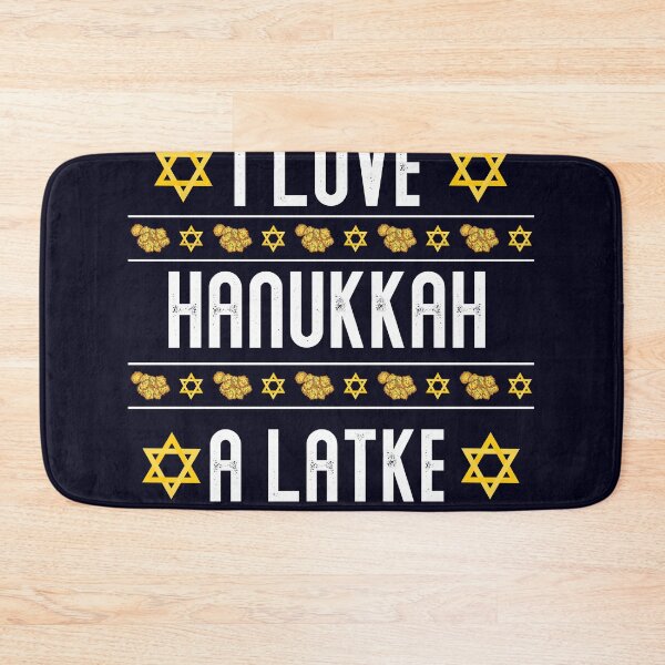 Item preview, I Love Hanukkah a Latke designed and sold by mmos.
