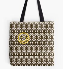BBC Sherlock Holmes Damask Wallpaper Pattern Tote Bag