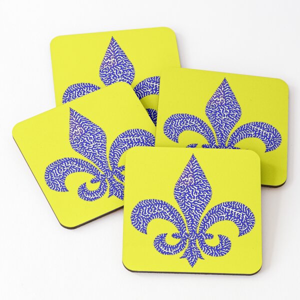 Item preview, Fleur De Lis - blue designed and sold by Maxwell Nightser.