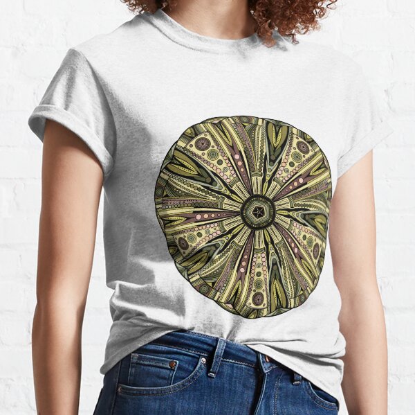 Seaside Urchin Mandala Classic T-Shirt