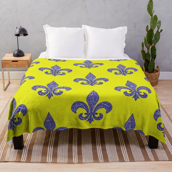 Item preview, Fleur De Lis - blue designed and sold by Maxwell Nightser.