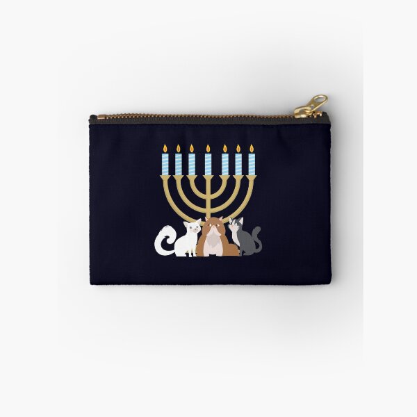 Item preview, Meow Cat Kitten Hanukkiah designed and sold by mmos.