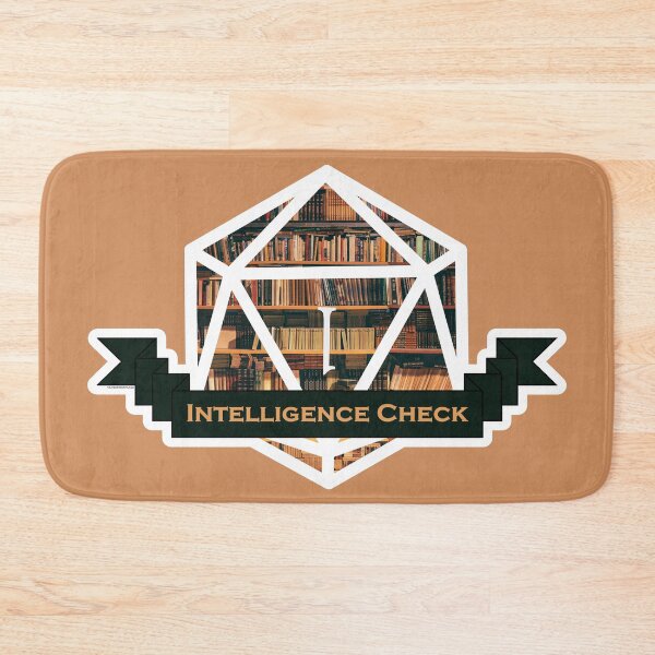 Item preview, Intelligence Check - Natural 1 designed and sold by tangerinesplace.