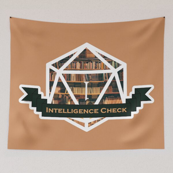 Item preview, Intelligence Check - Natural 1 designed and sold by tangerinesplace.