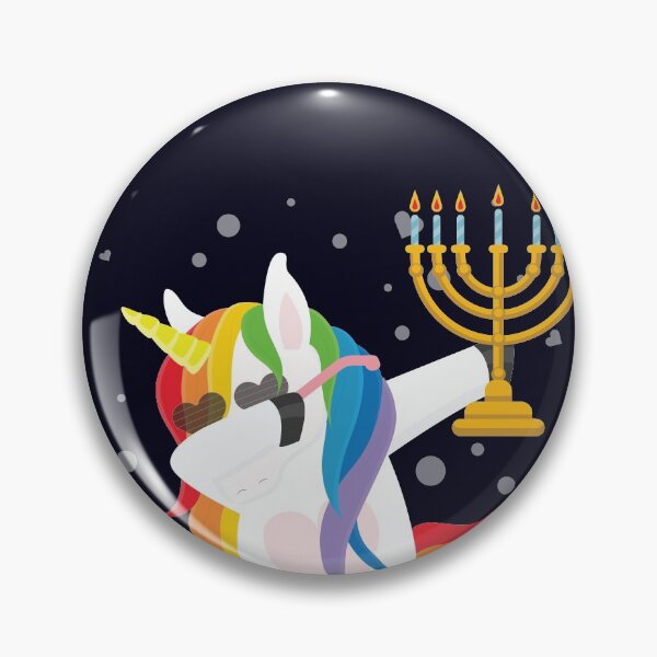 Item preview, Unicorn Hanukkiah designed and sold by mmos.