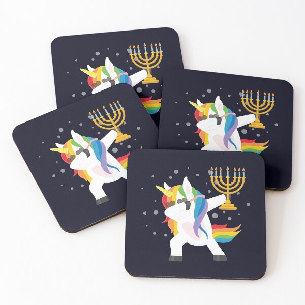 Item preview, Unicorn Hanukkiah designed and sold by mmos.