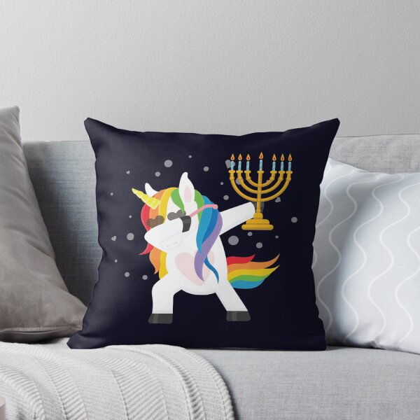 Item preview, Unicorn Hanukkiah designed and sold by mmos.