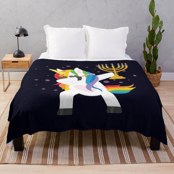 Item preview, Unicorn Hanukkiah designed and sold by mmos.