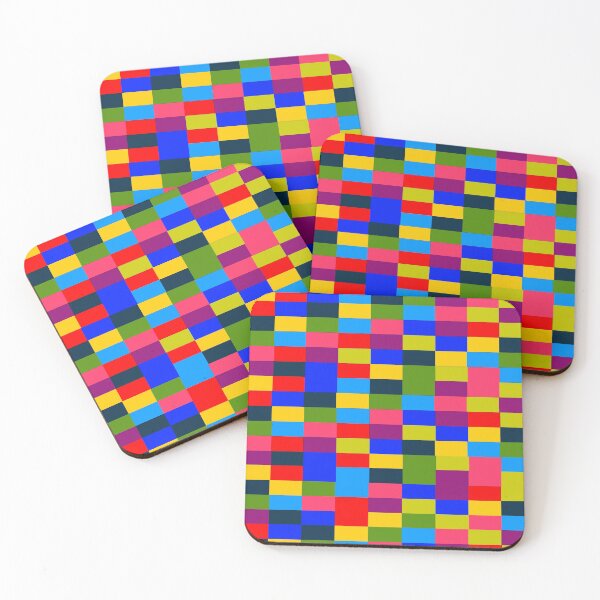 Item preview, Colorful Checkers designed and sold by Nisha Prabhu.