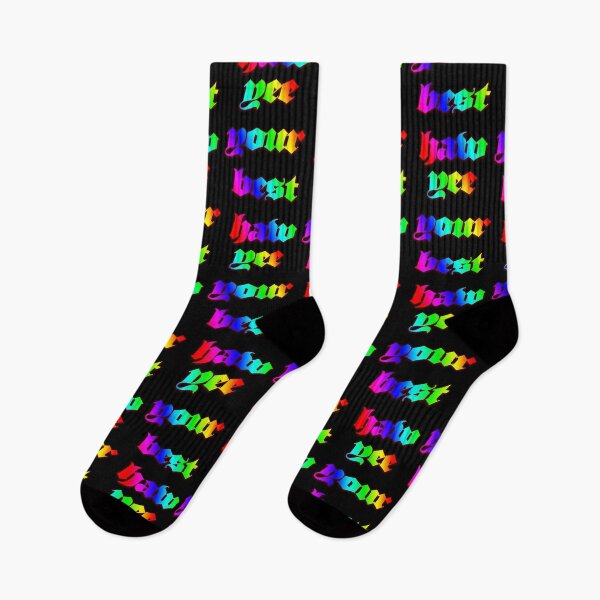 Item preview,  yee your best haw neon rainbow designed and sold by rhinestonerodeo.