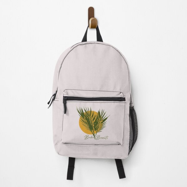 Sunset and Palm Leaves Backpack