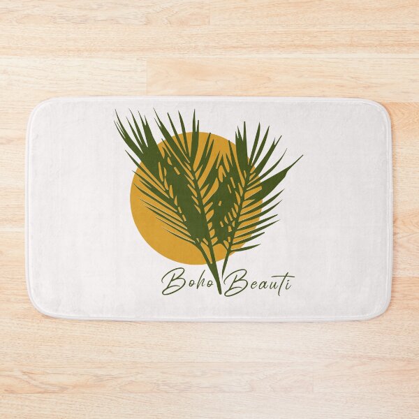 Item preview, Sunset and Palm Leaves designed and sold by bohobeauti.