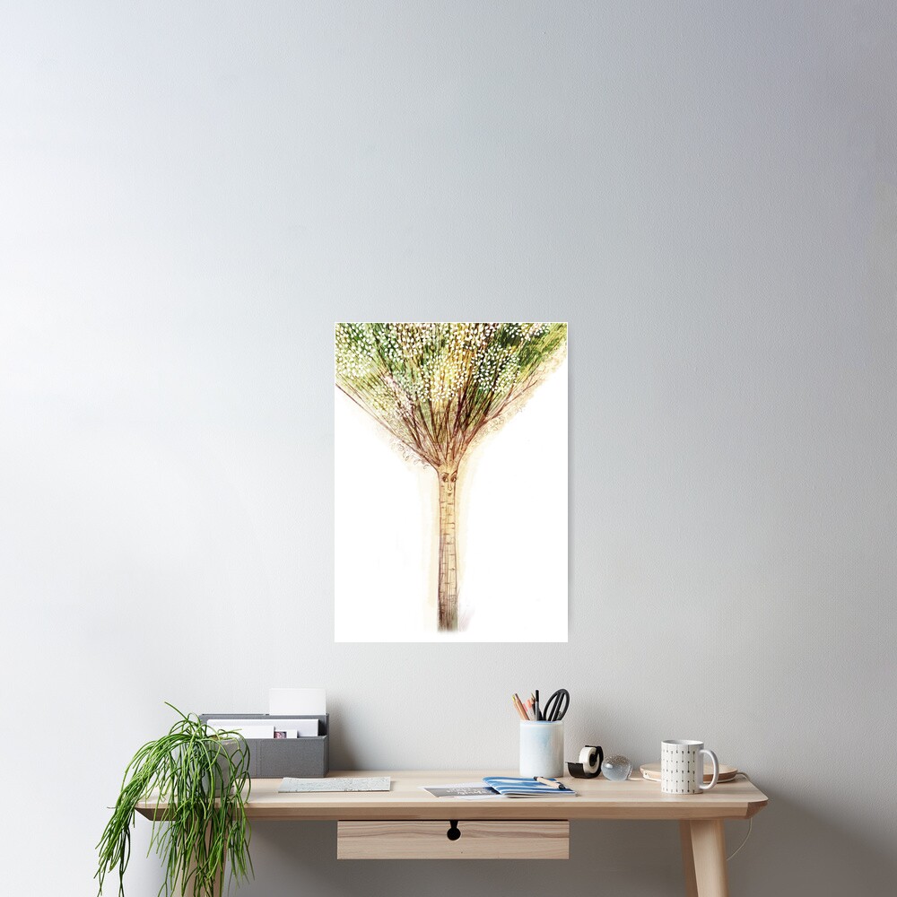 lady birch Poster