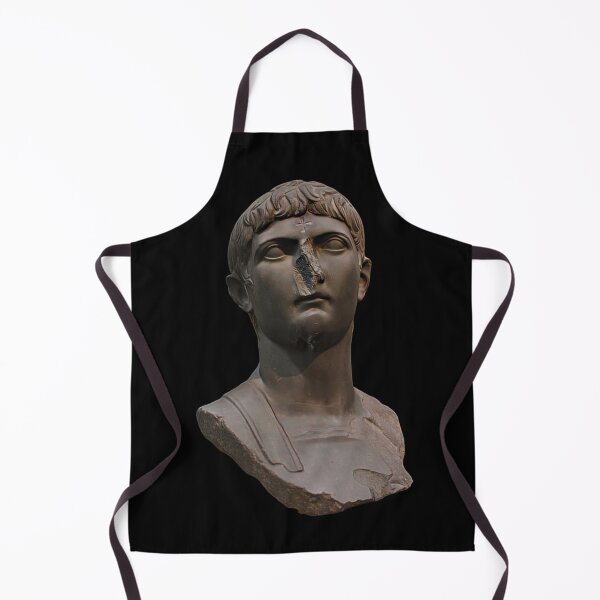 Item preview, Christian defaced bust of Germanicus from Roman Egypt (2) designed and sold by DotorEaon.