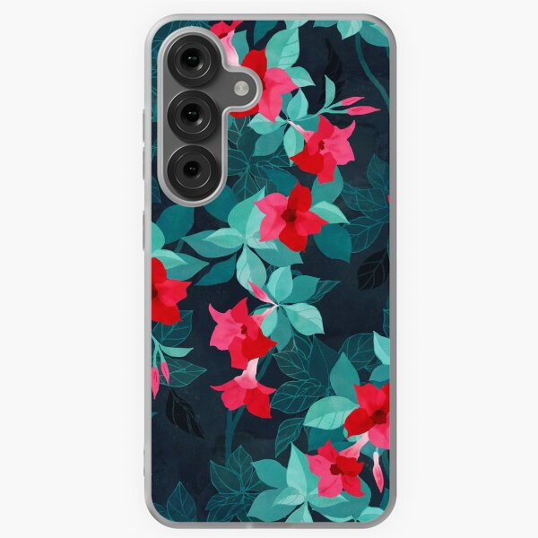 Item preview, Red Mandevilla vine designed and sold by adenaJ.