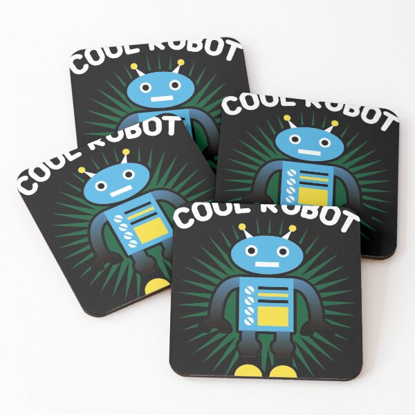 Item preview, Cute Vintage & Retro Robot Art | Science & Math design Gift print designed and sold by Lisbob.