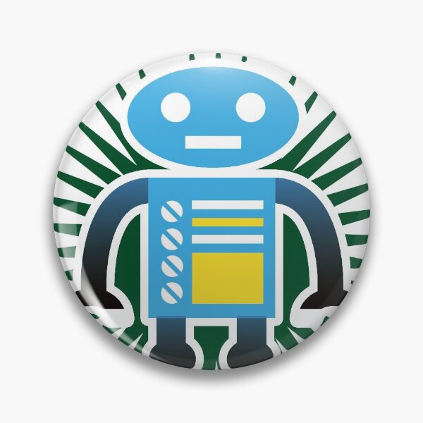Item preview, Cute Vintage & Retro Robot Art | Science & Math design Gift print designed and sold by Lisbob.