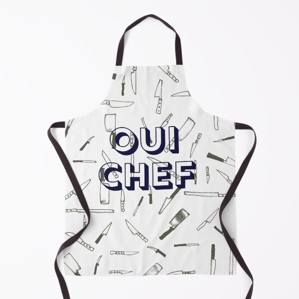 Aperçu de l'œuvre Oui Chef, Citations De Cuisine, Drôle créée et vendue par SoumyaShetty.