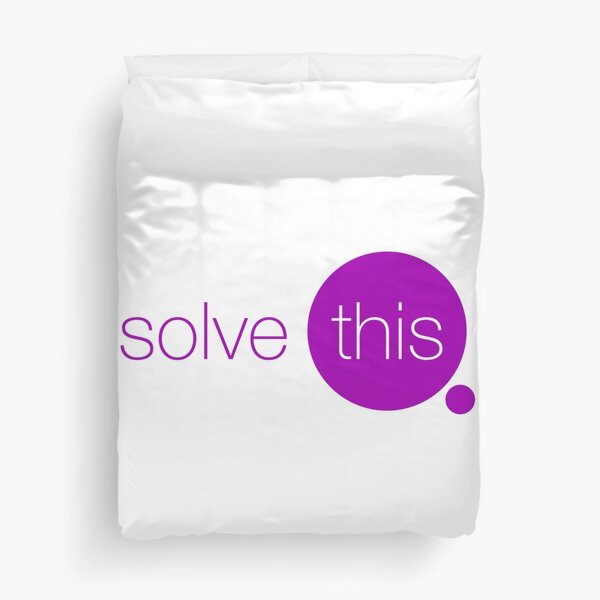 Solve This Duvet Cover
