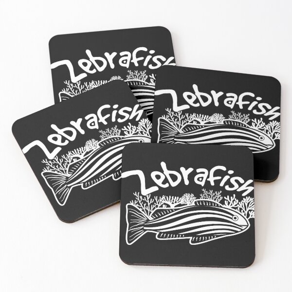 Item preview, Cool Retro Zebra Fish Silhouette Gift Design Idea design print designed and sold by Lisbob.