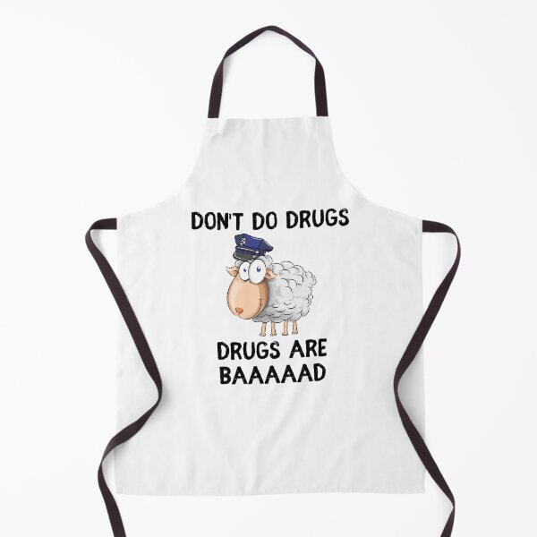 Item preview, Don't Do Drugs Drugs Are Baaaad Sheep designed and sold by IntegrityDesign.