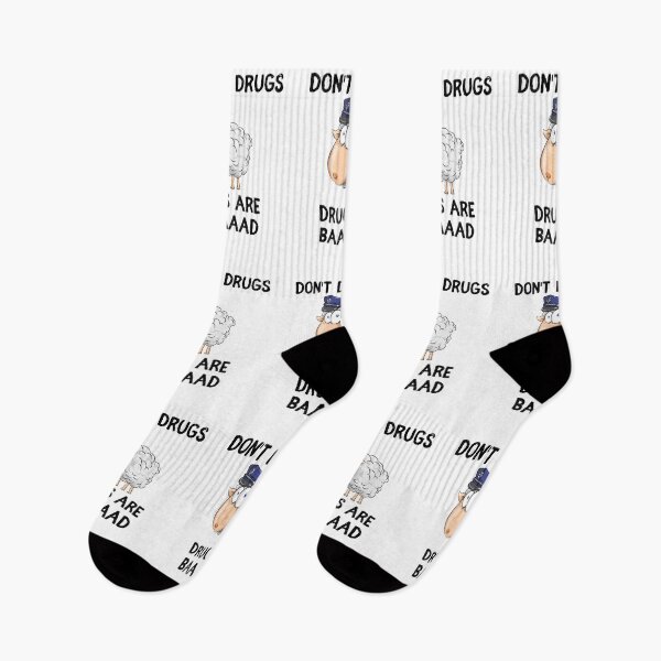 Item preview, Don't Do Drugs Drugs Are Baaaad Sheep designed and sold by IntegrityDesign.